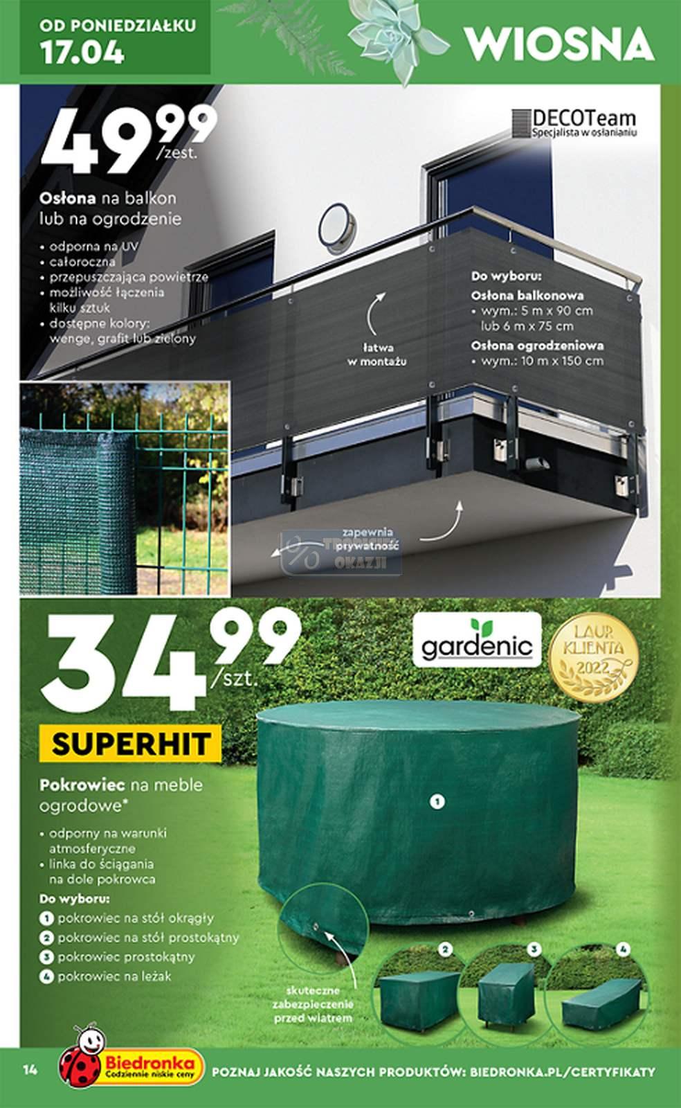 Gazetka promocyjna Biedronka str. 14