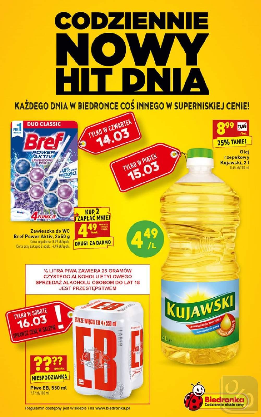 Gazetka promocyjna Biedronka str. 3