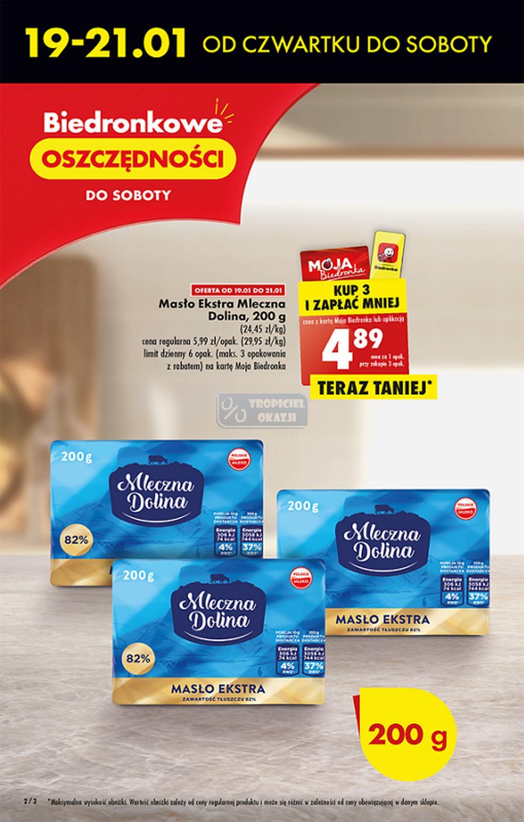 Gazetka promocyjna Biedronka str. 2