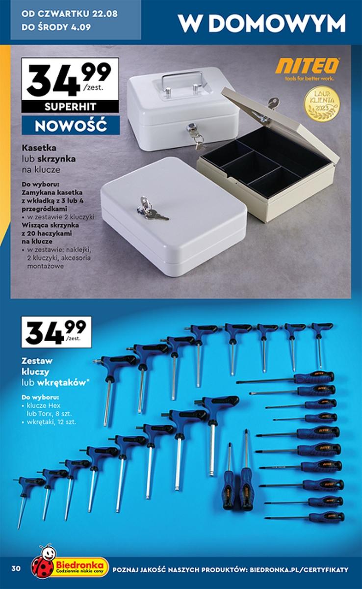 Gazetka promocyjna Biedronka str. 30