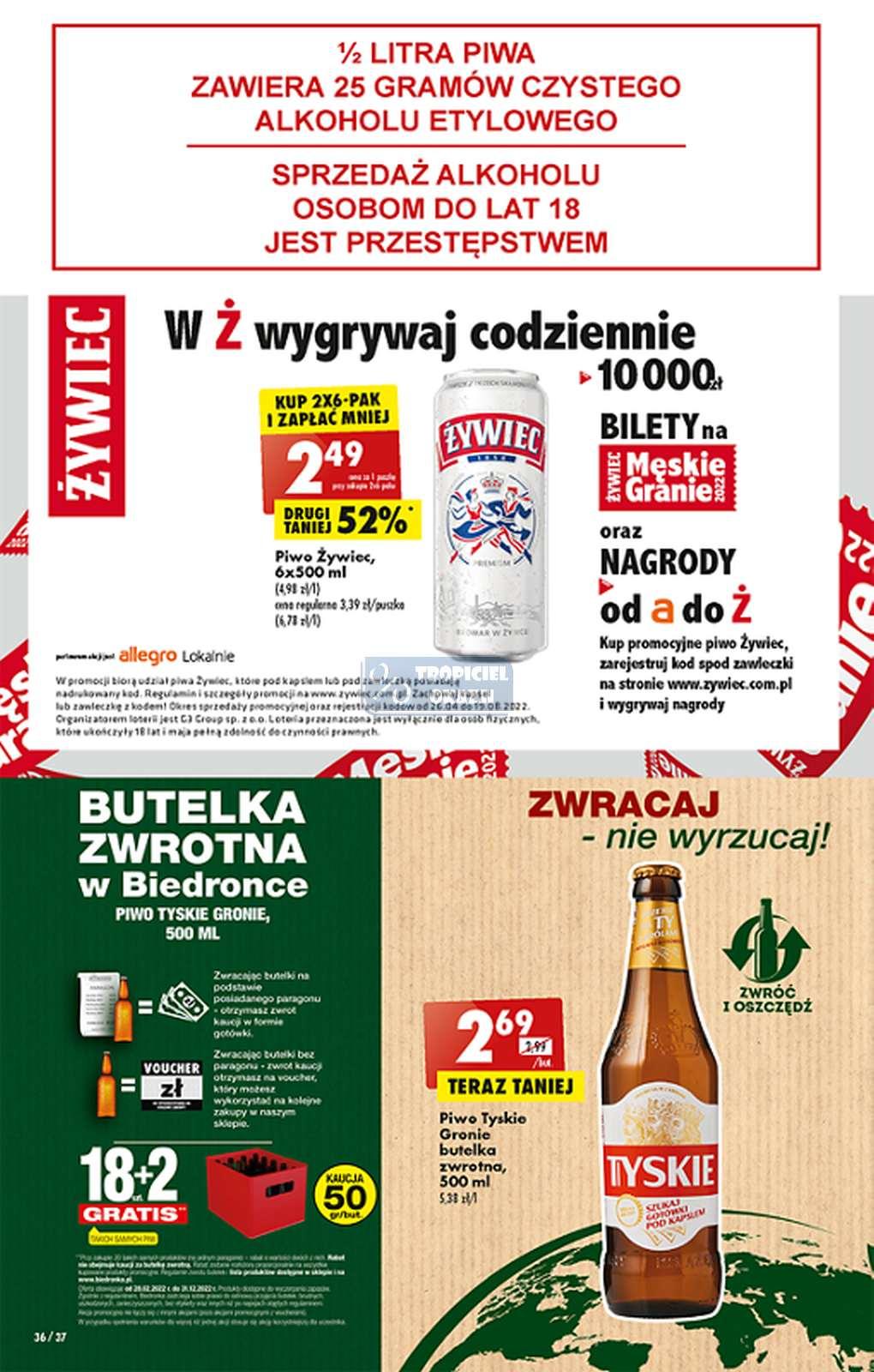 Gazetka promocyjna Biedronka str. 36