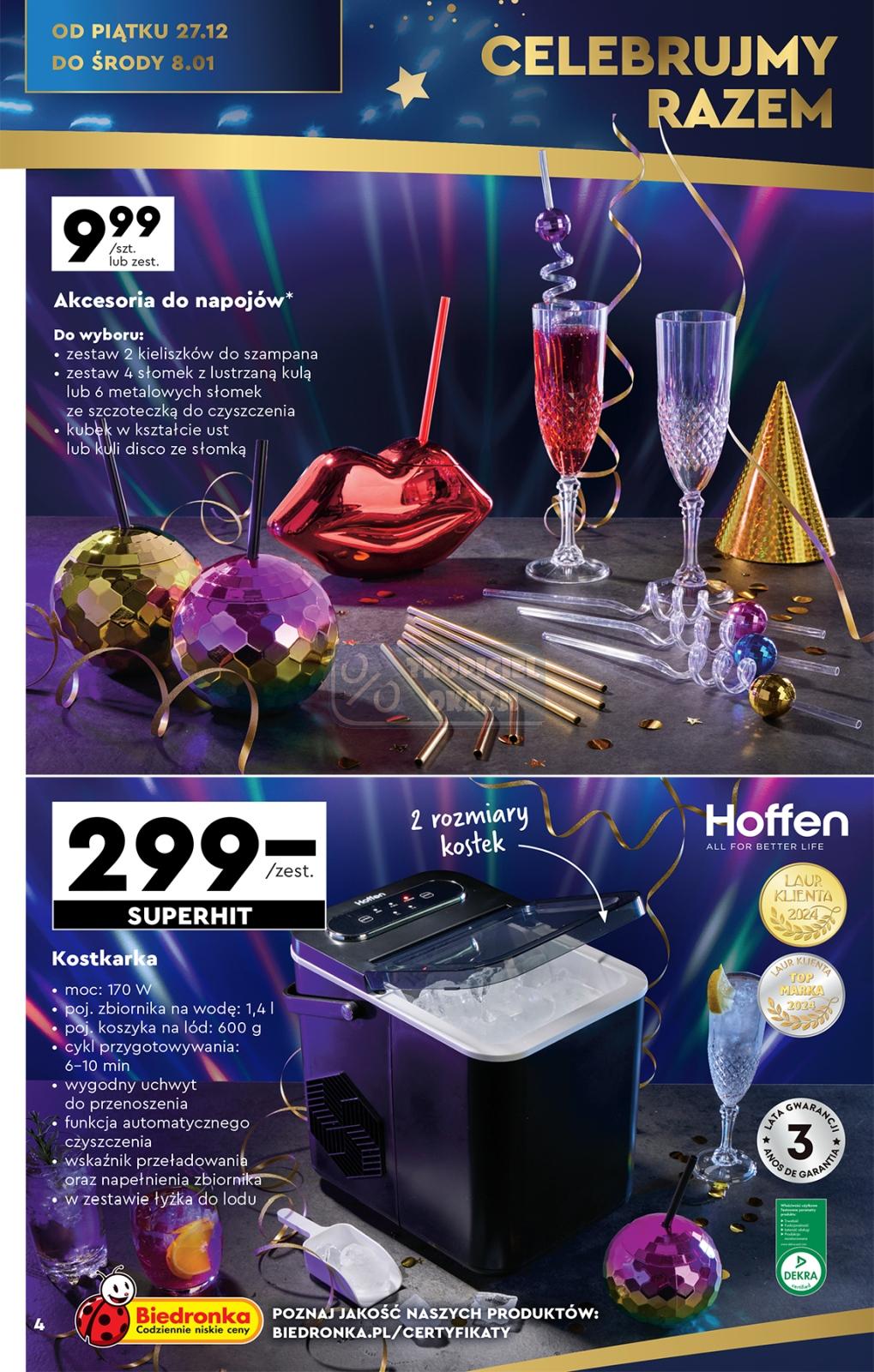 Gazetka promocyjna Biedronka str. 4