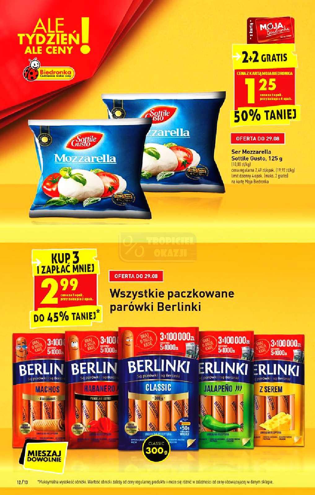 Gazetka promocyjna Biedronka str. 12