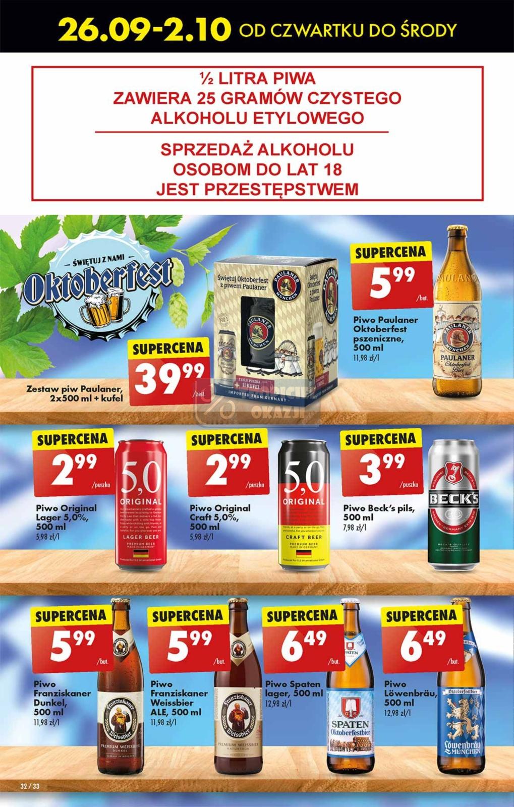 Gazetka promocyjna Biedronka str. 32