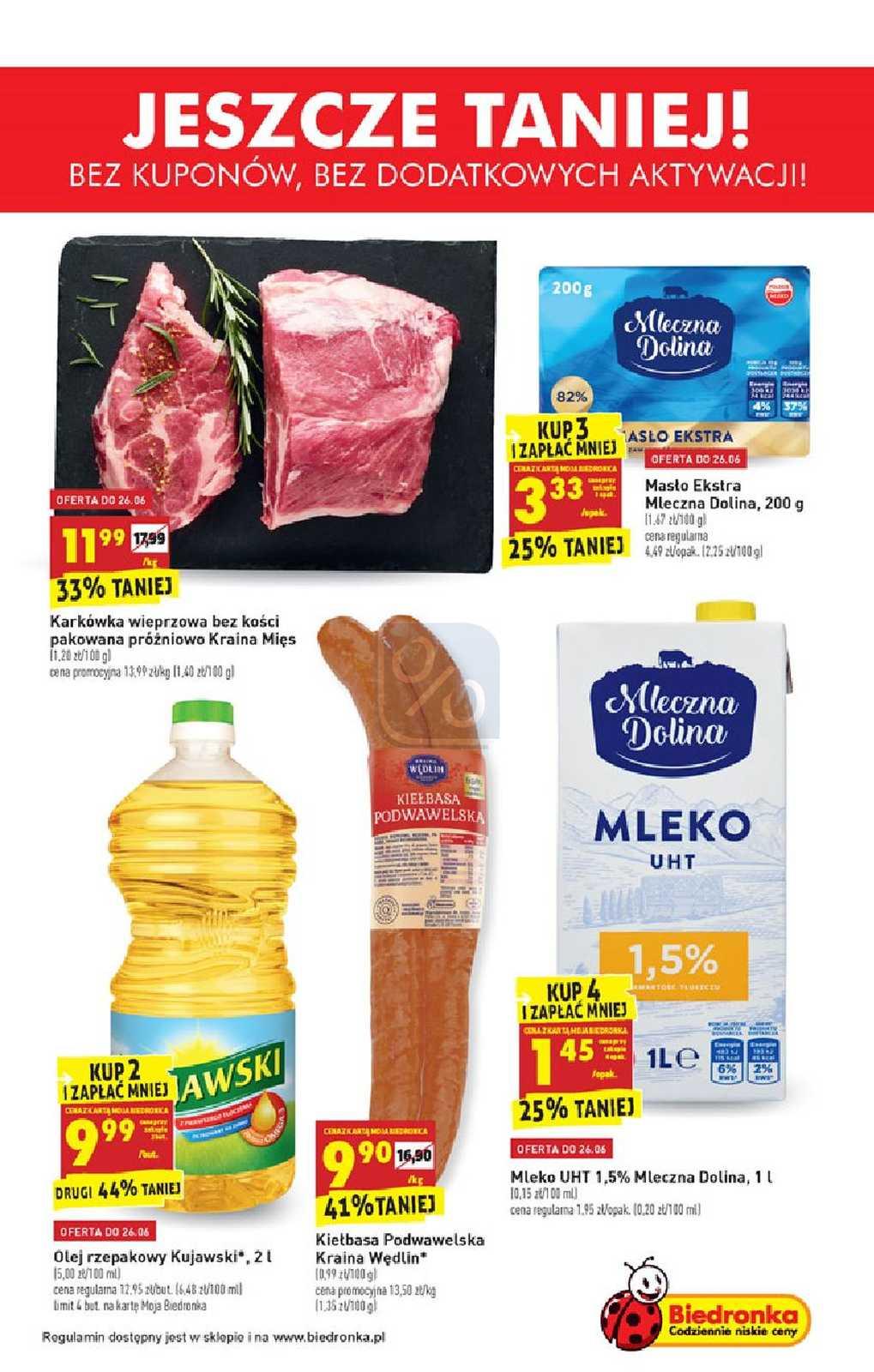 Gazetka promocyjna Biedronka str. 3