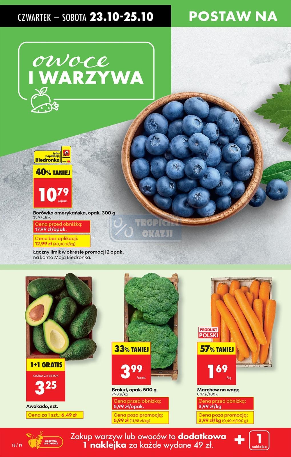 Gazetka promocyjna Biedronka str. 19