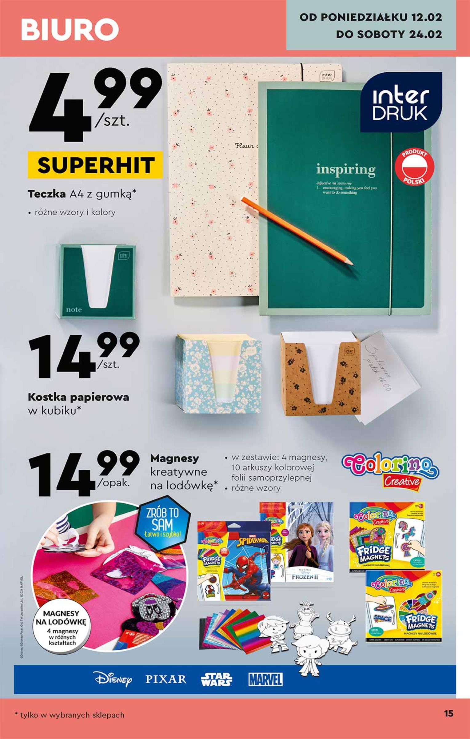 Gazetka promocyjna Biedronka str. 15