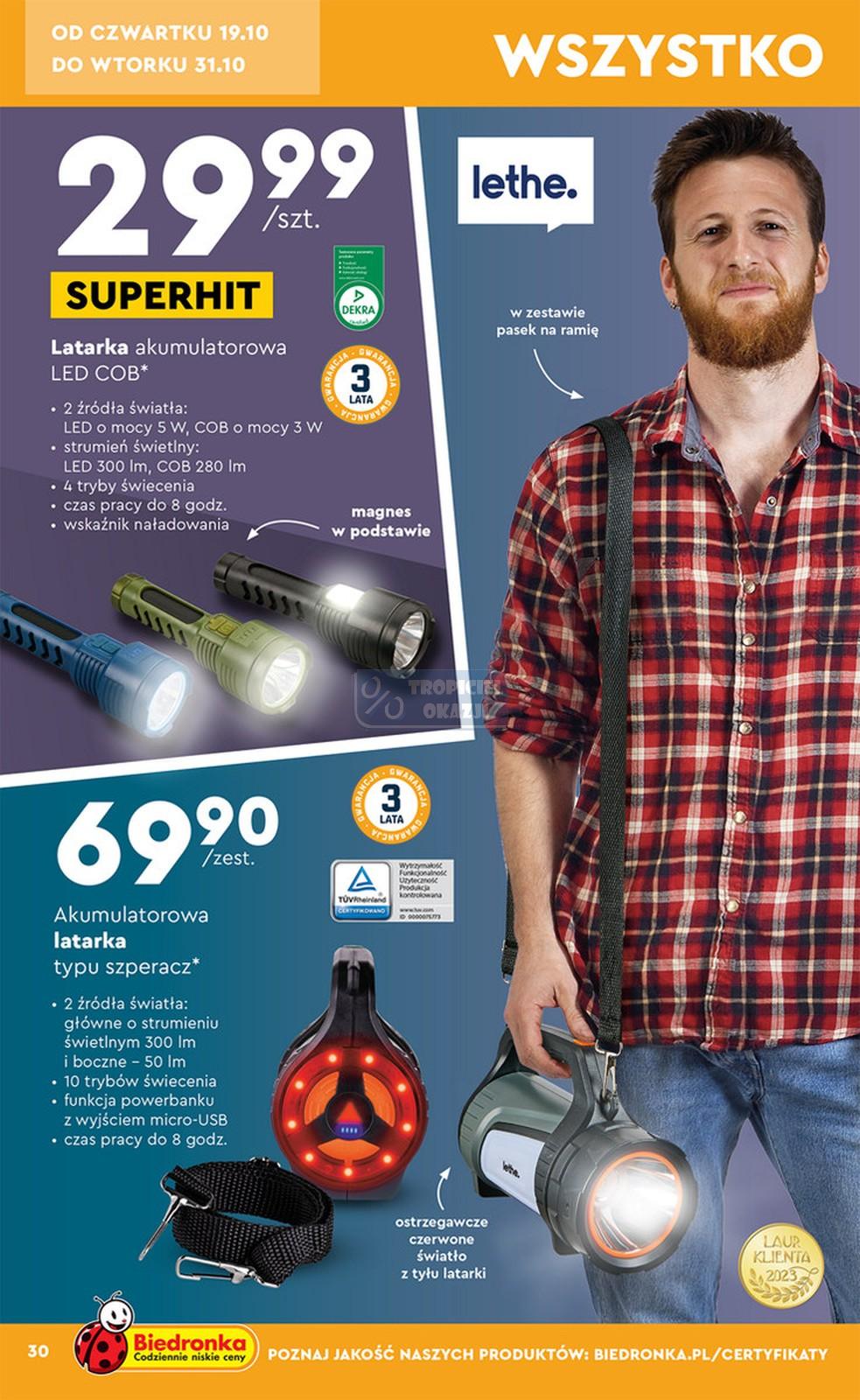 Gazetka promocyjna Biedronka str. 30