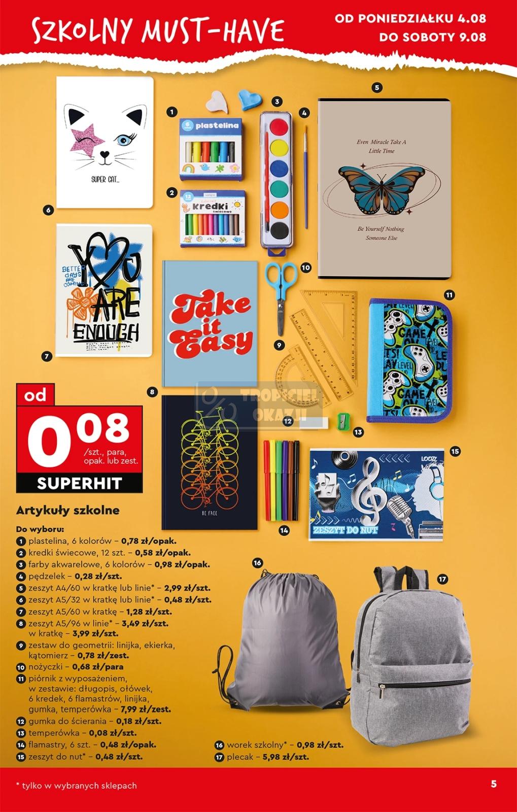 Gazetka promocyjna Biedronka str. 5