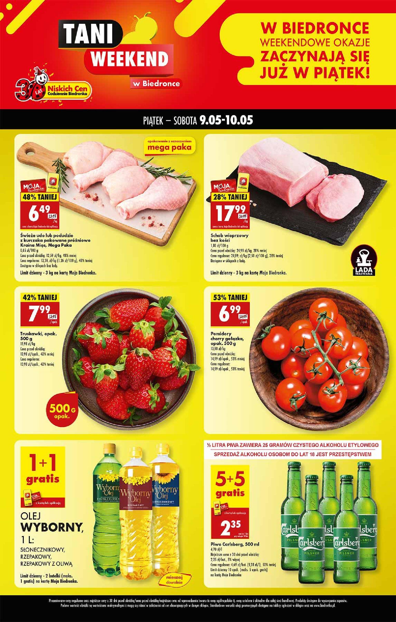 Gazetka promocyjna Biedronka str. 1