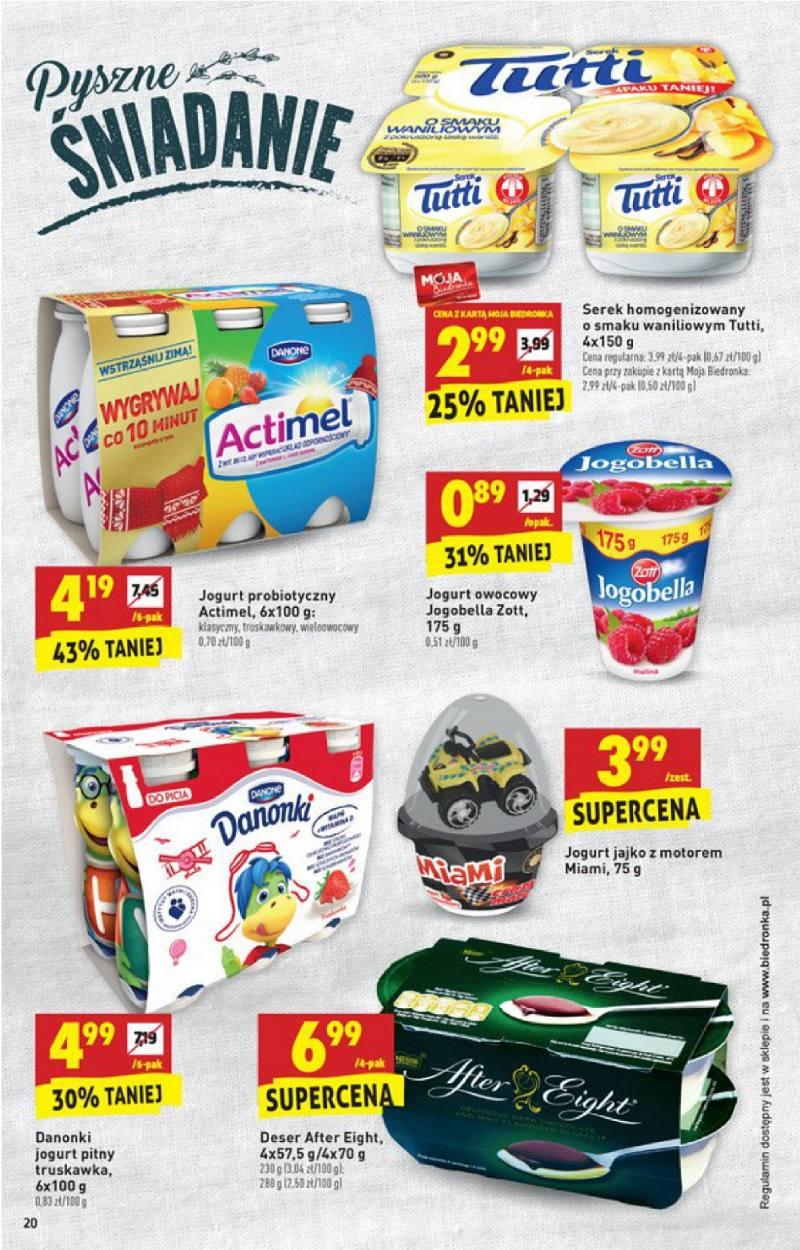 Gazetka promocyjna Biedronka str. 20