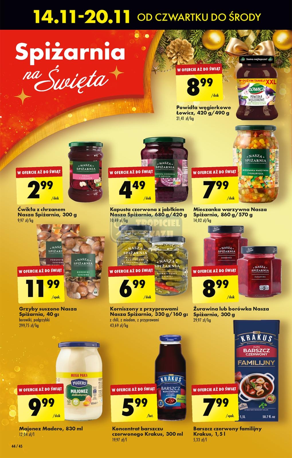 Gazetka promocyjna Biedronka str. 44