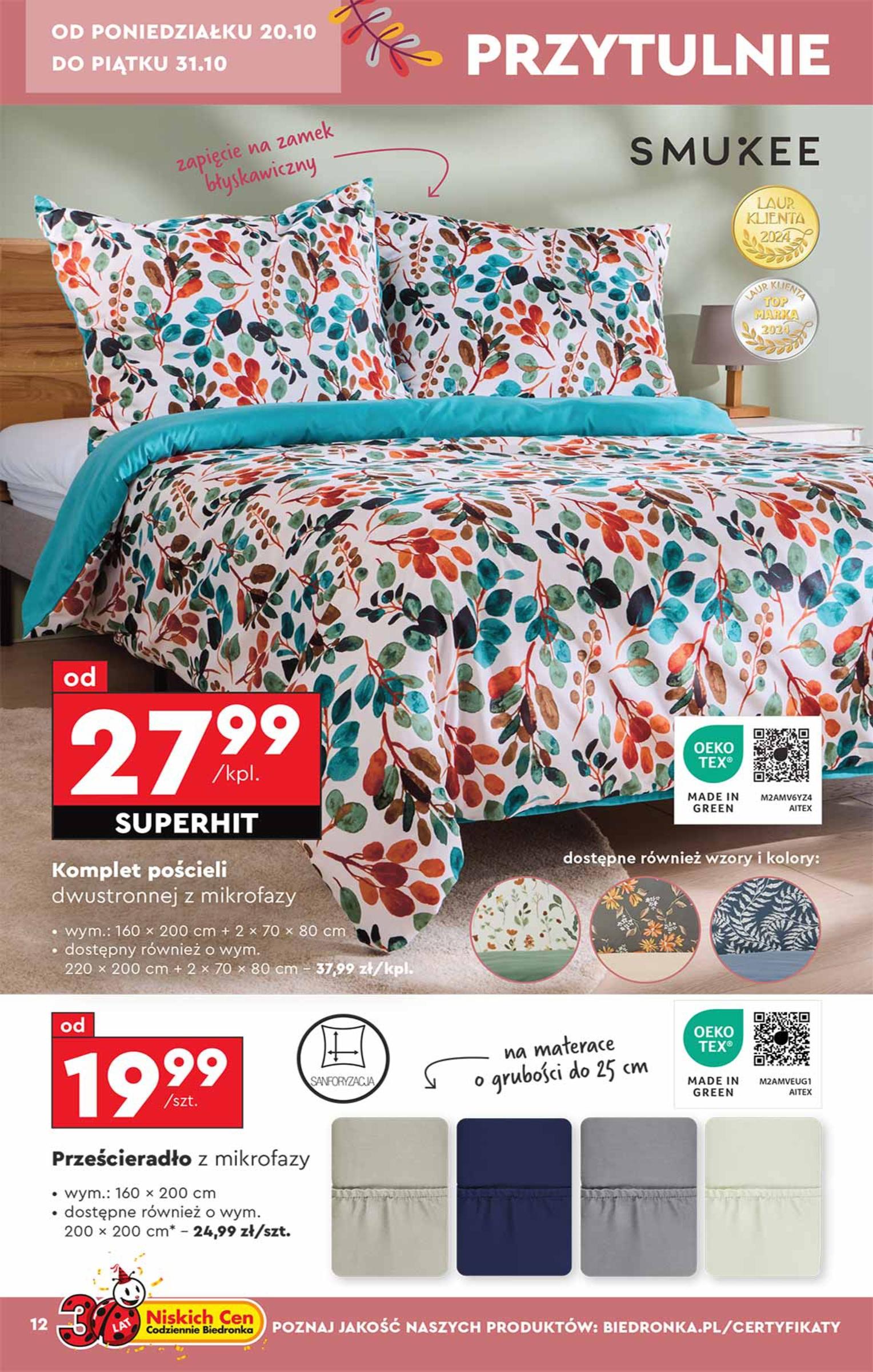 Gazetka promocyjna Biedronka str. 12