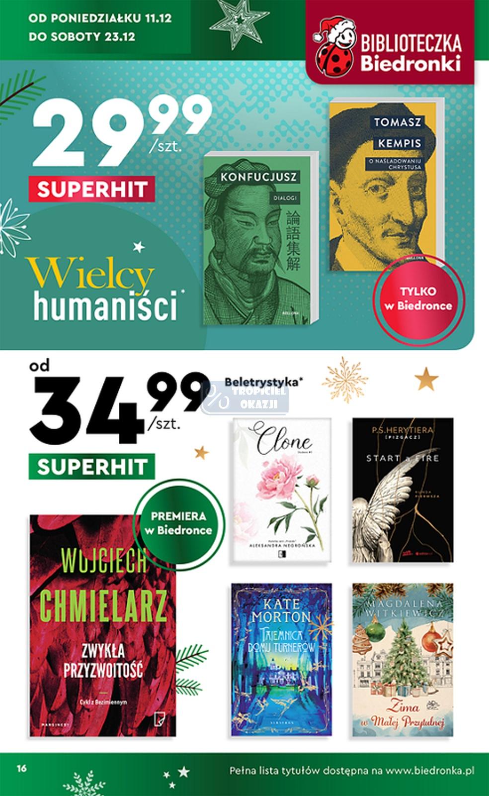 Gazetka promocyjna Biedronka str. 16