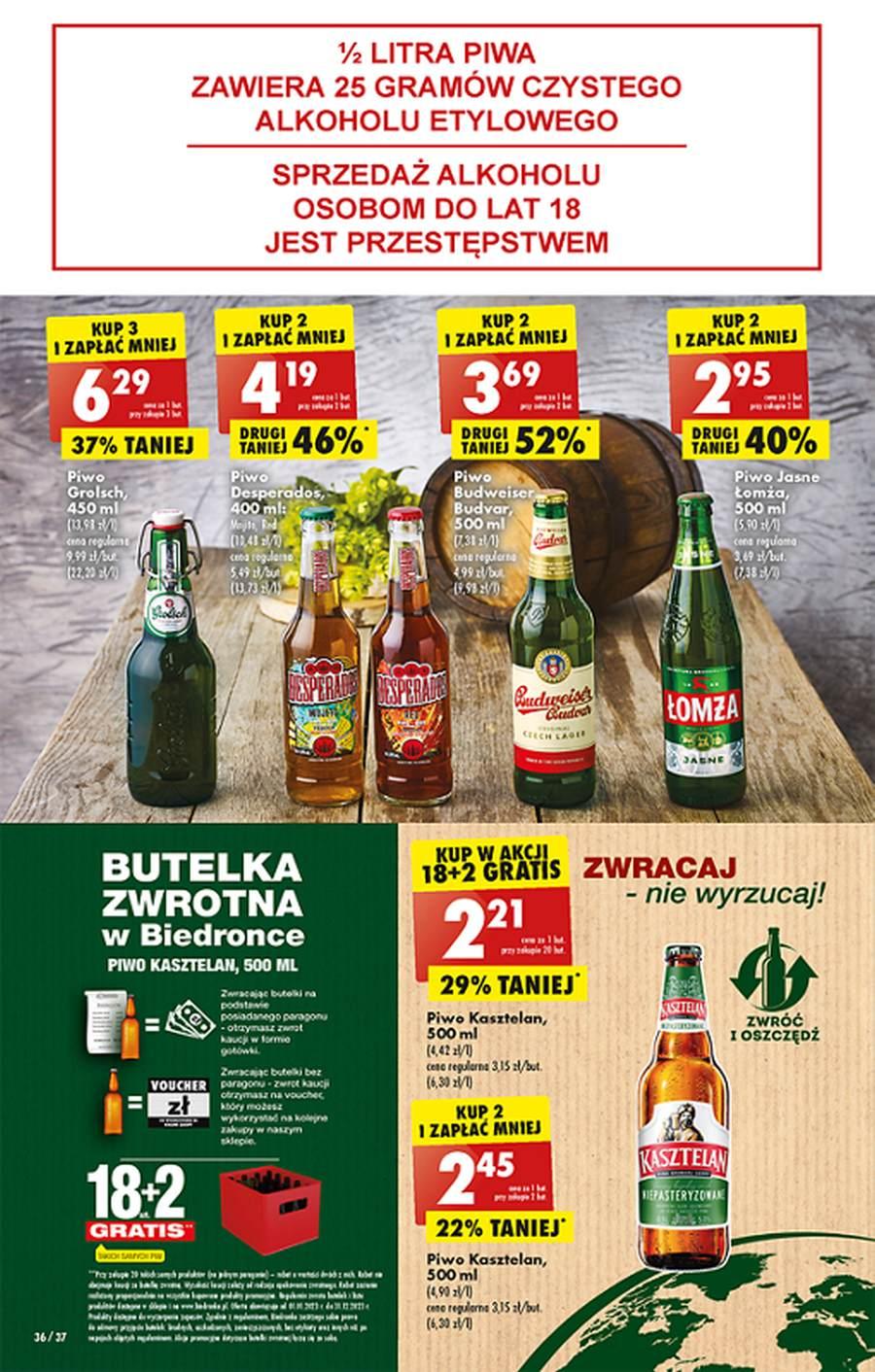 Gazetka promocyjna Biedronka str. 36