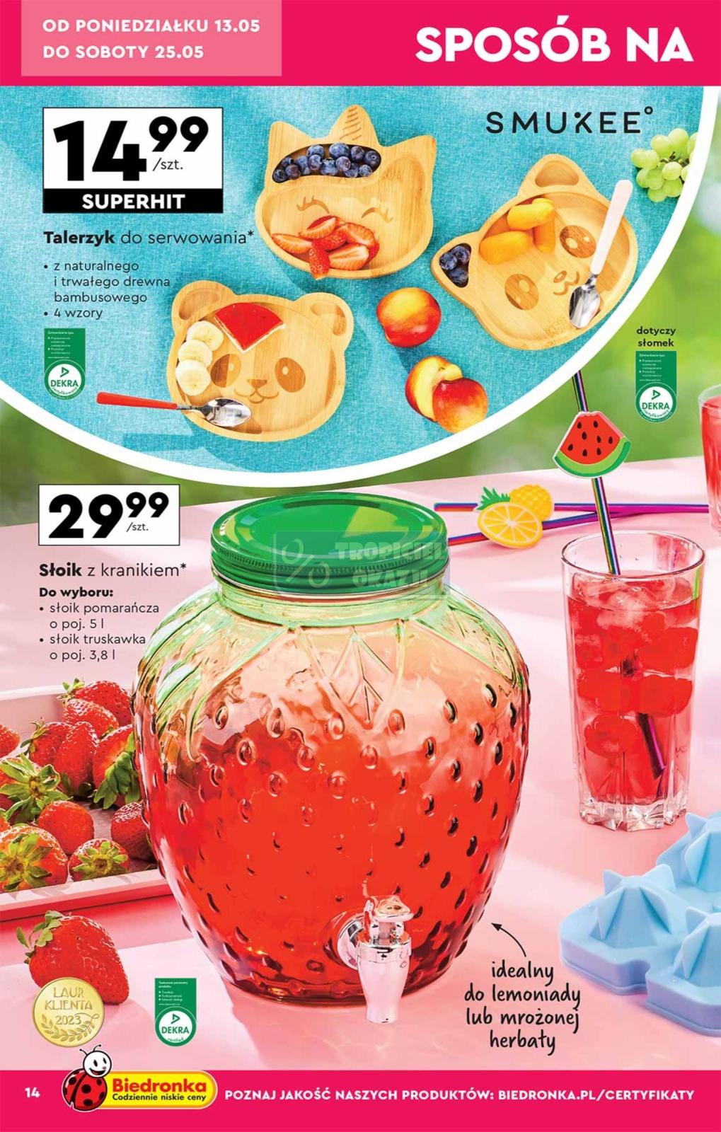 Gazetka promocyjna Biedronka str. 14