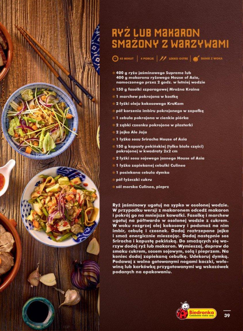 Gazetka promocyjna Biedronka str. 39
