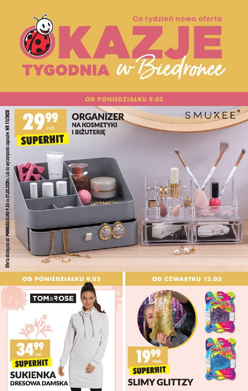 Gazetka promocyjna Biedronka str. 1