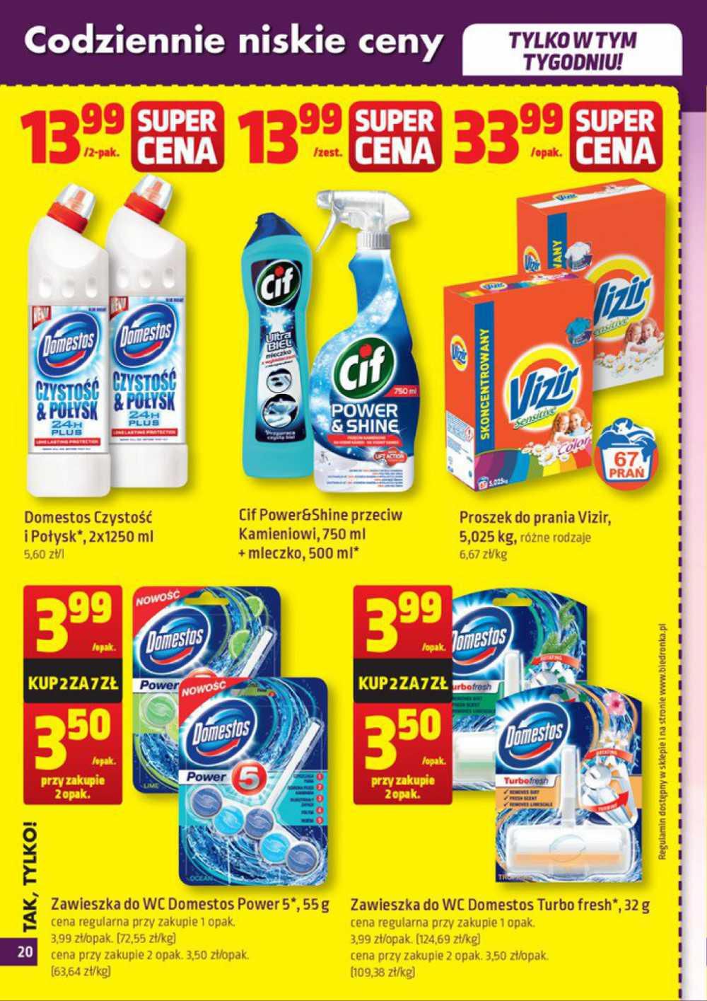 Gazetka promocyjna Biedronka str. 20