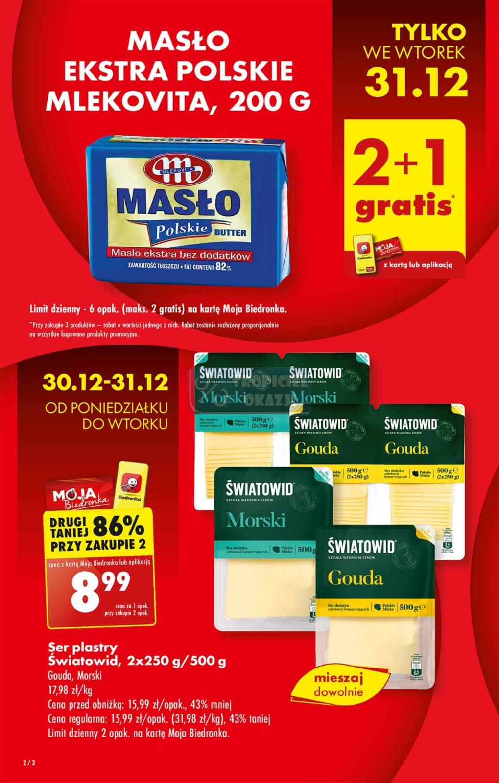 Gazetka promocyjna Biedronka str. 2
