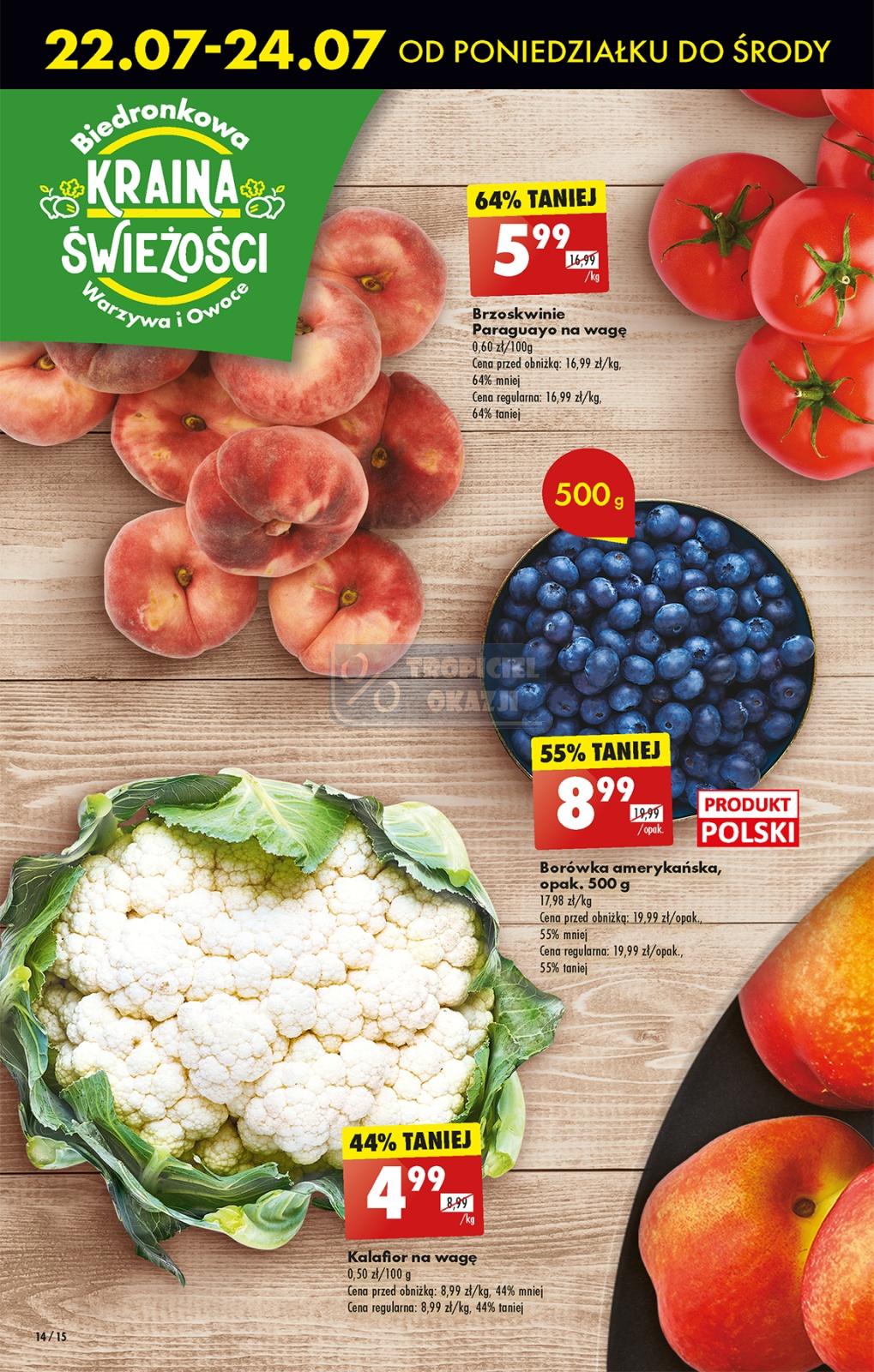 Gazetka promocyjna Biedronka str. 14