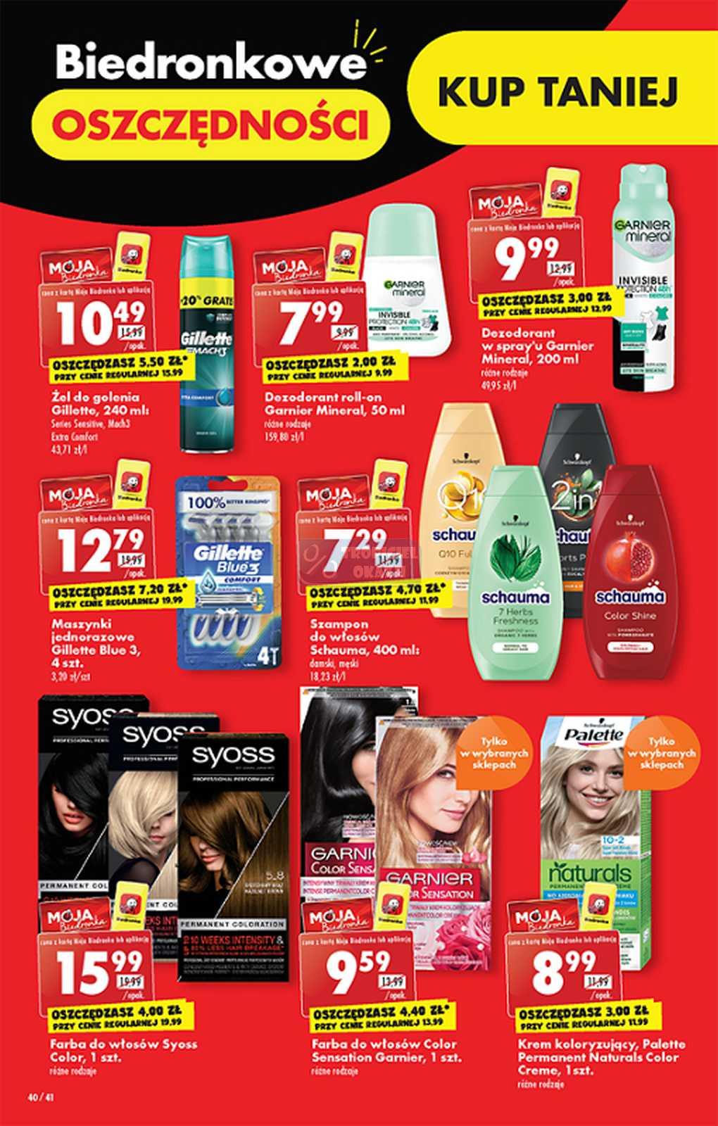 Gazetka promocyjna Biedronka str. 39