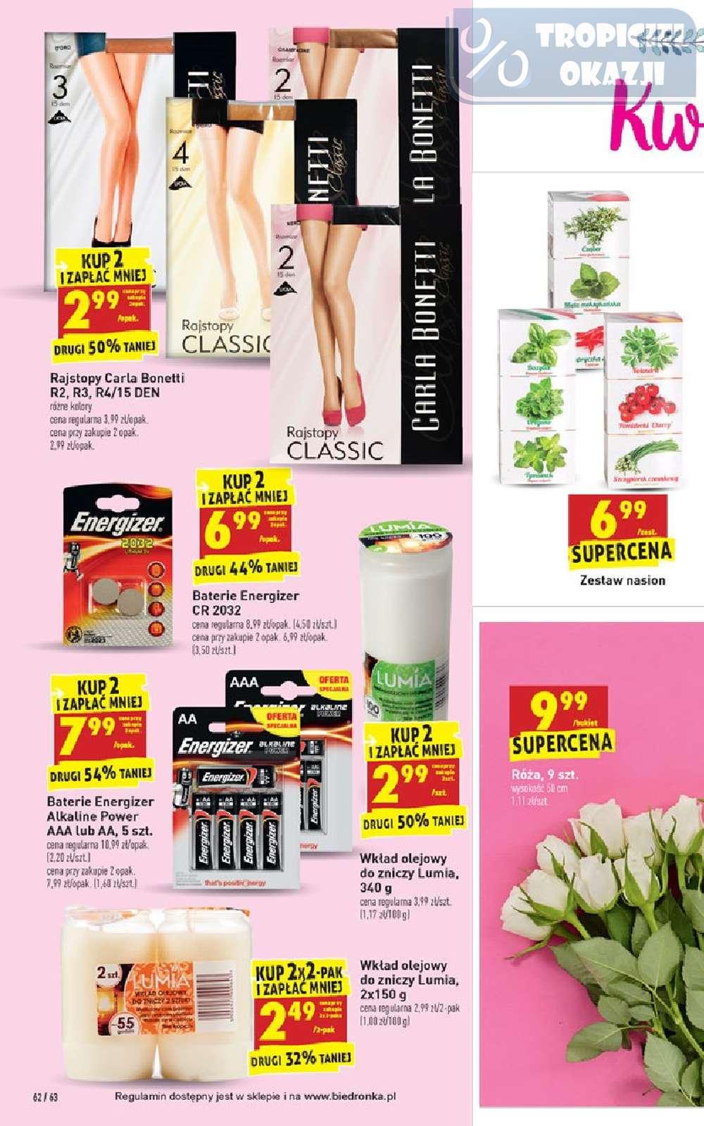 Gazetka promocyjna Biedronka str. 62
