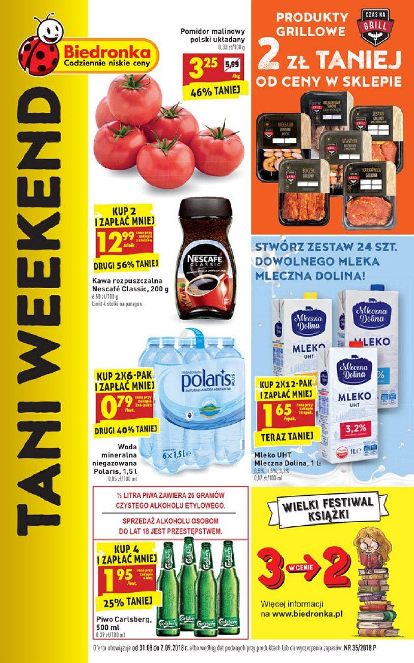 Gazetka promocyjna Biedronka str. 1