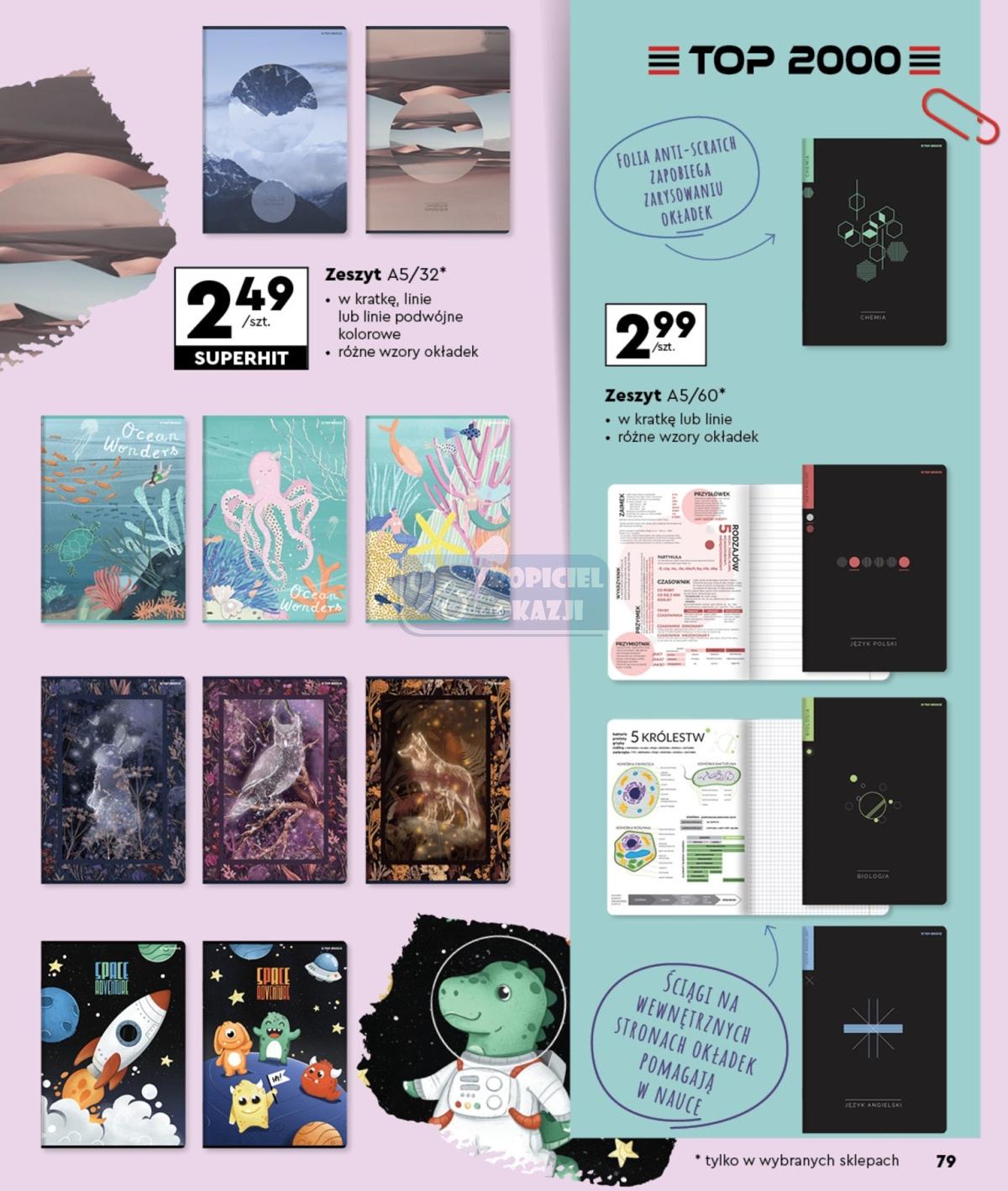 Gazetka promocyjna Biedronka str. 79