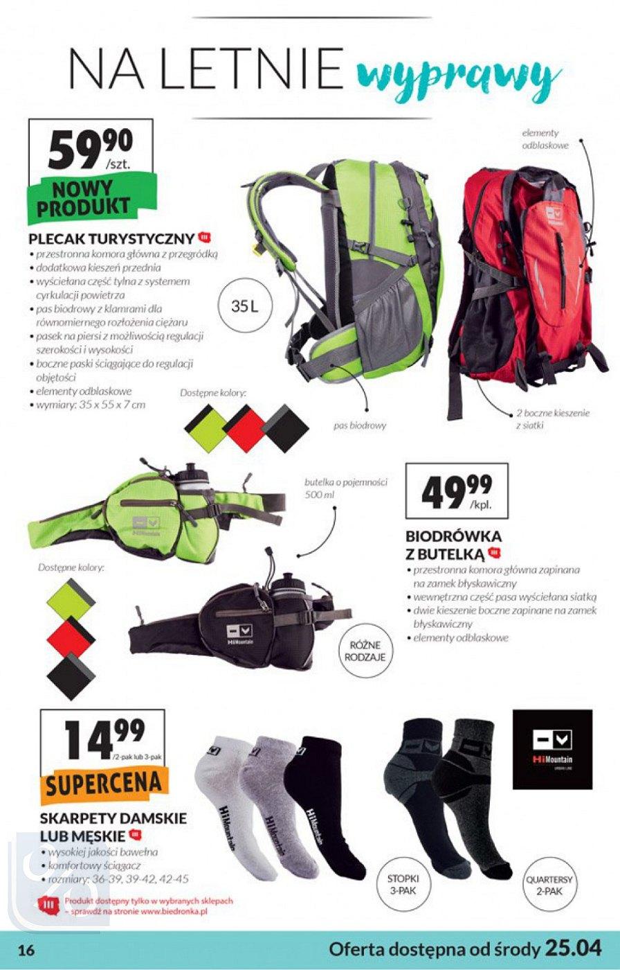 Gazetka promocyjna Biedronka str. 16