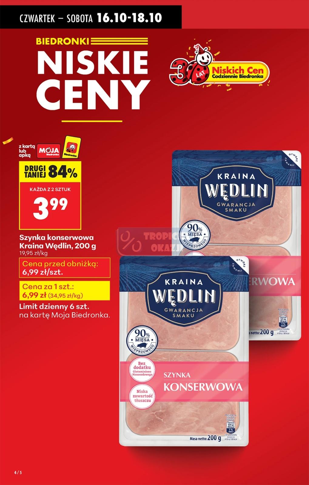 Gazetka promocyjna Biedronka str. 4