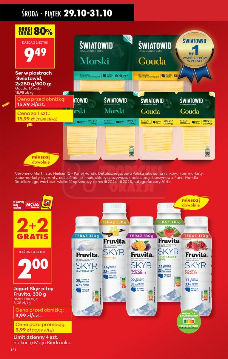 Gazetka promocyjna Biedronka str. 4