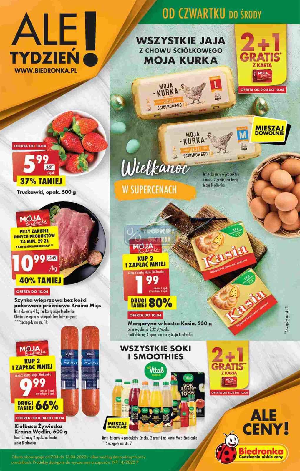 Gazetka promocyjna Biedronka str. 1