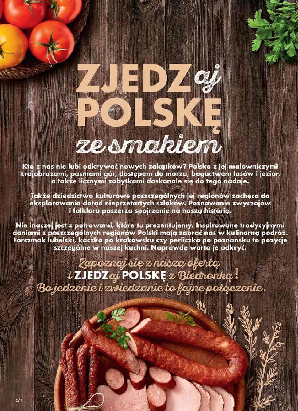 Gazetka promocyjna Biedronka str. 2