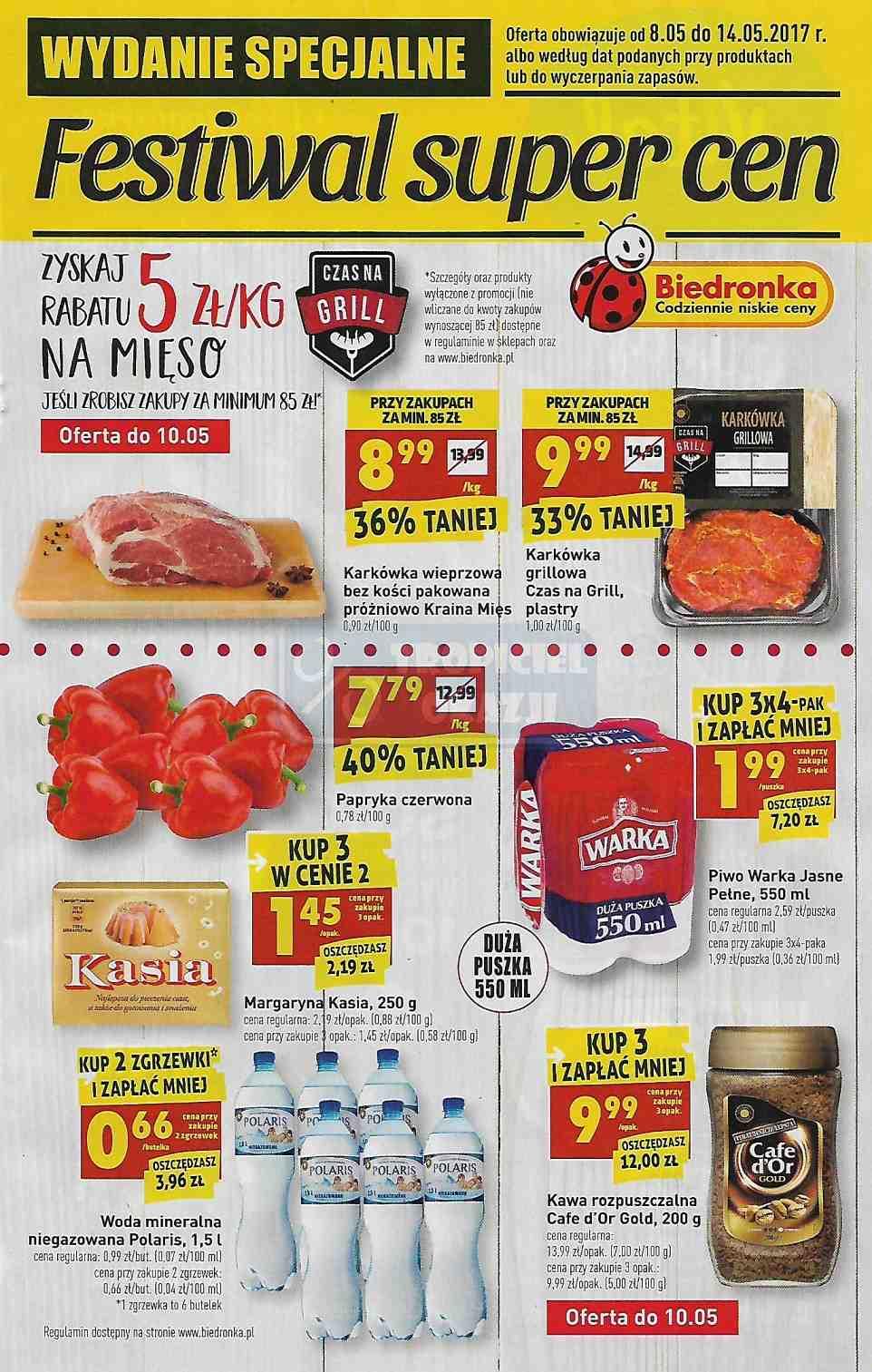 Gazetka promocyjna Biedronka str. 1