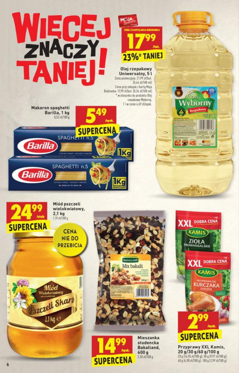 Gazetka promocyjna Biedronka str. 6