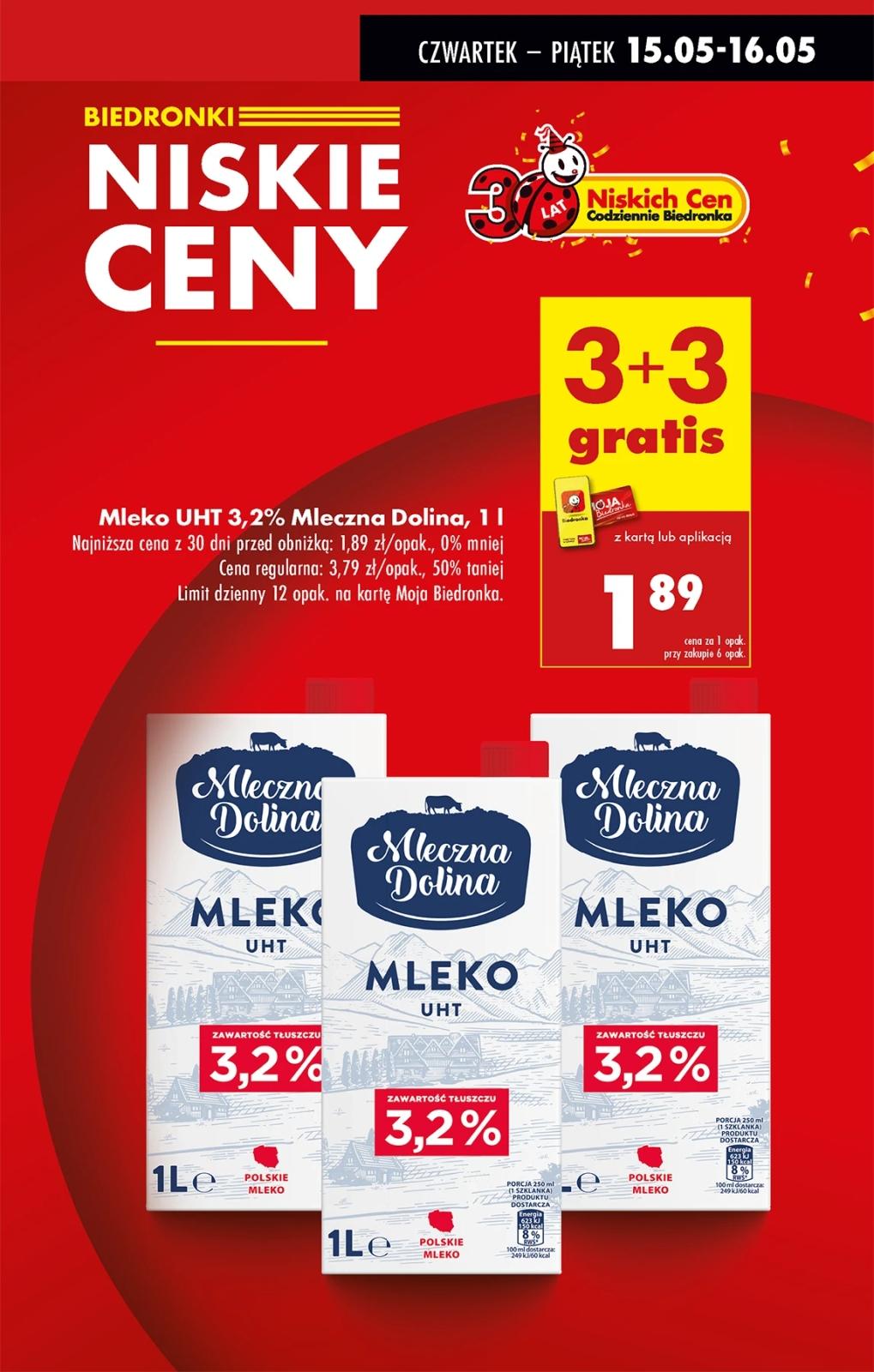 Gazetka promocyjna Biedronka str. 3