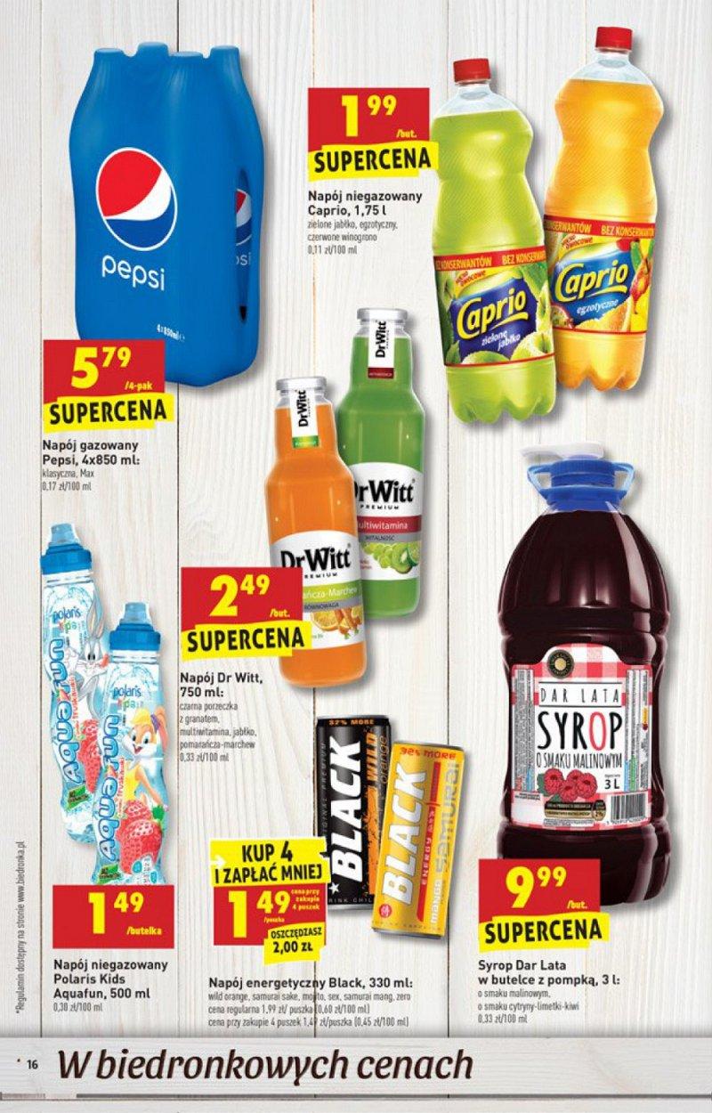 Gazetka promocyjna Biedronka str. 16