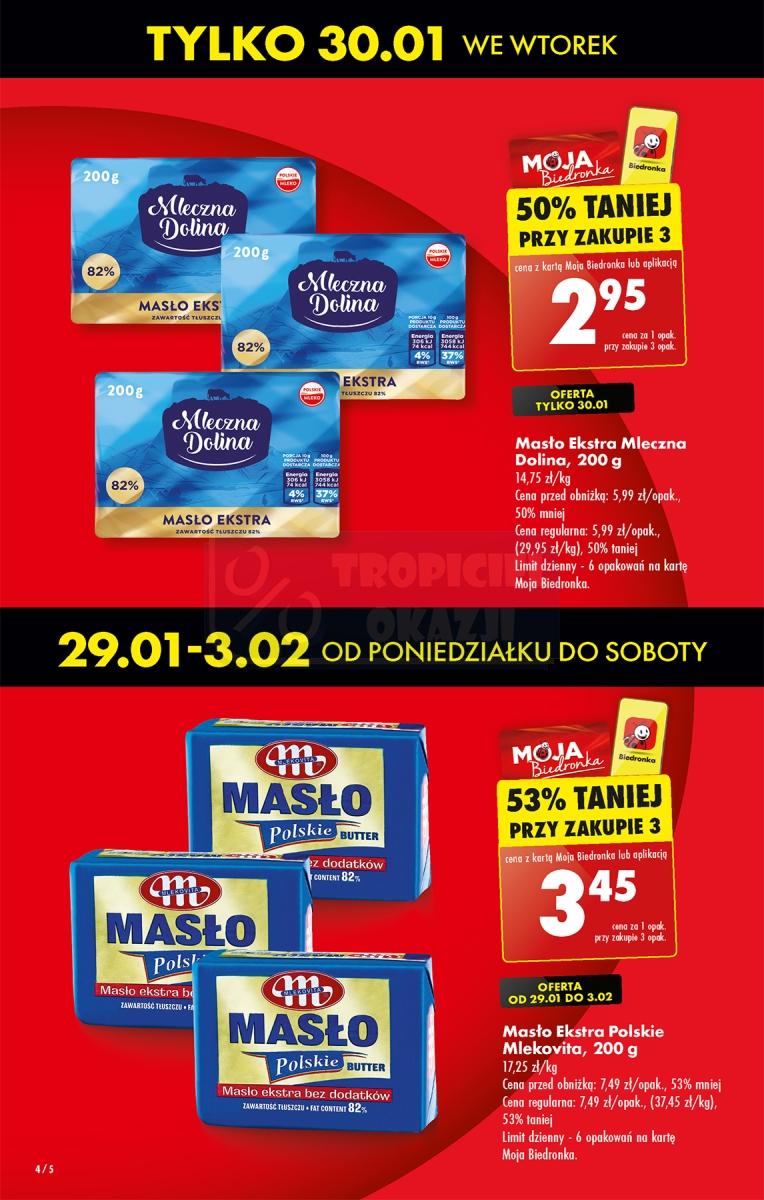 Gazetka promocyjna Biedronka str. 4