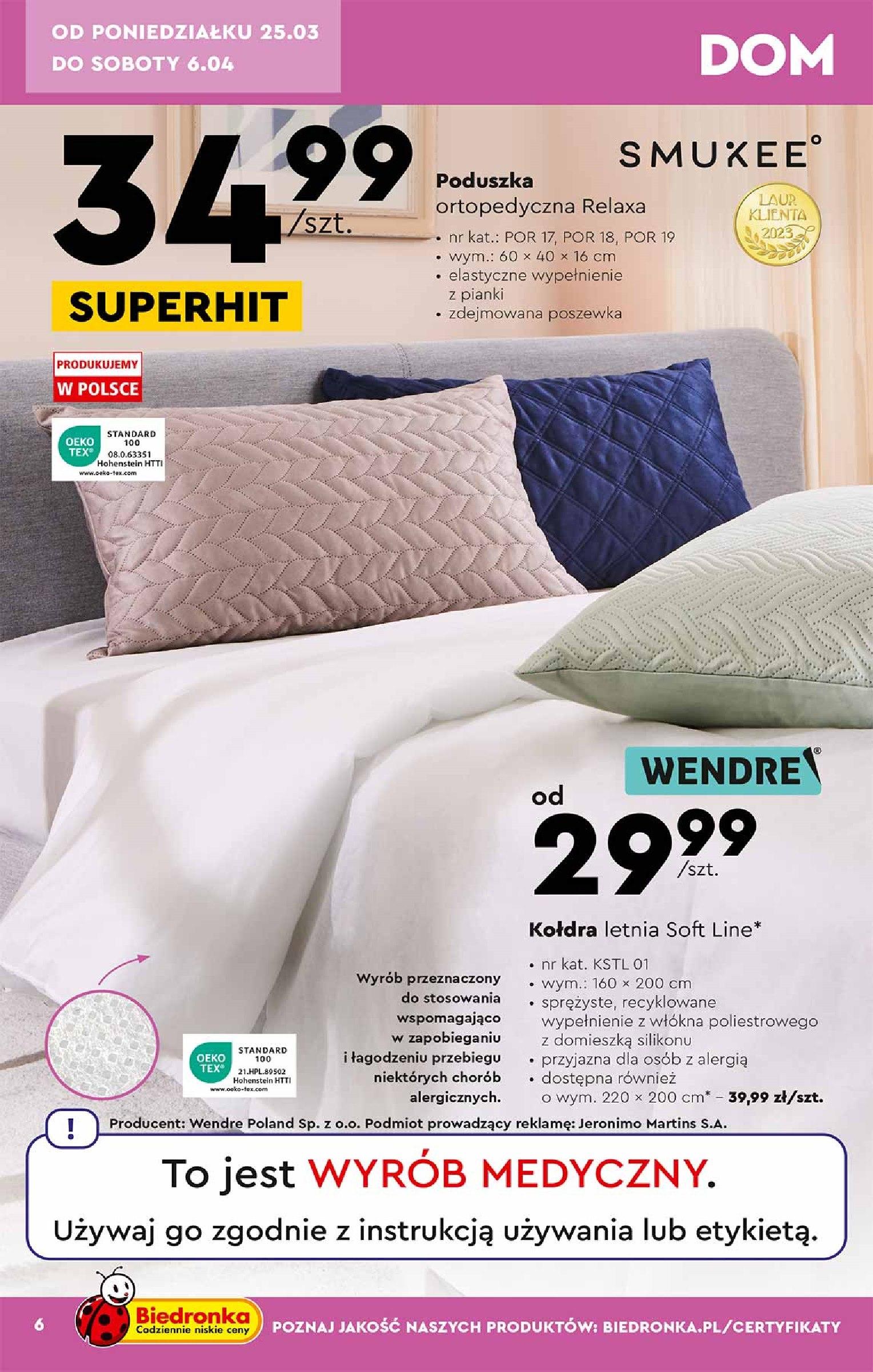 Gazetka promocyjna Biedronka str. 6