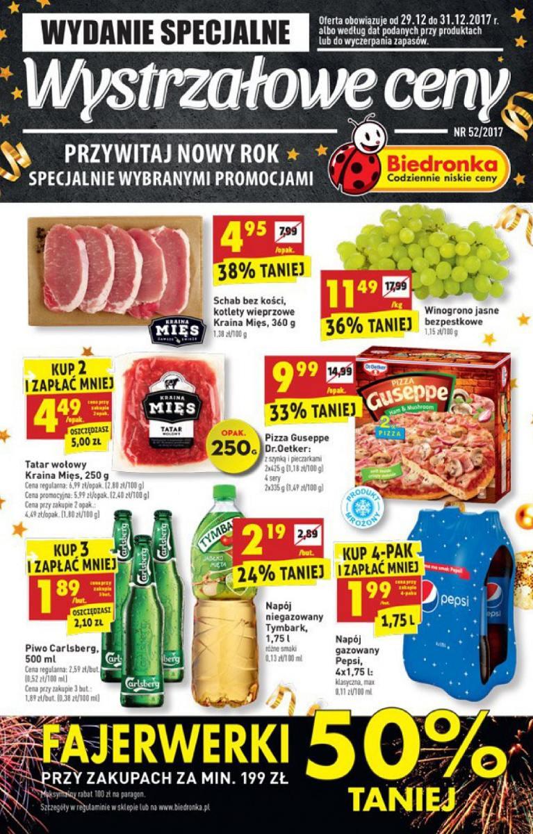 Gazetka promocyjna Biedronka str. 1