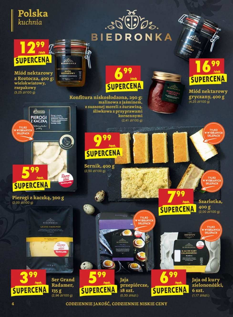 Gazetka promocyjna Biedronka str. 4