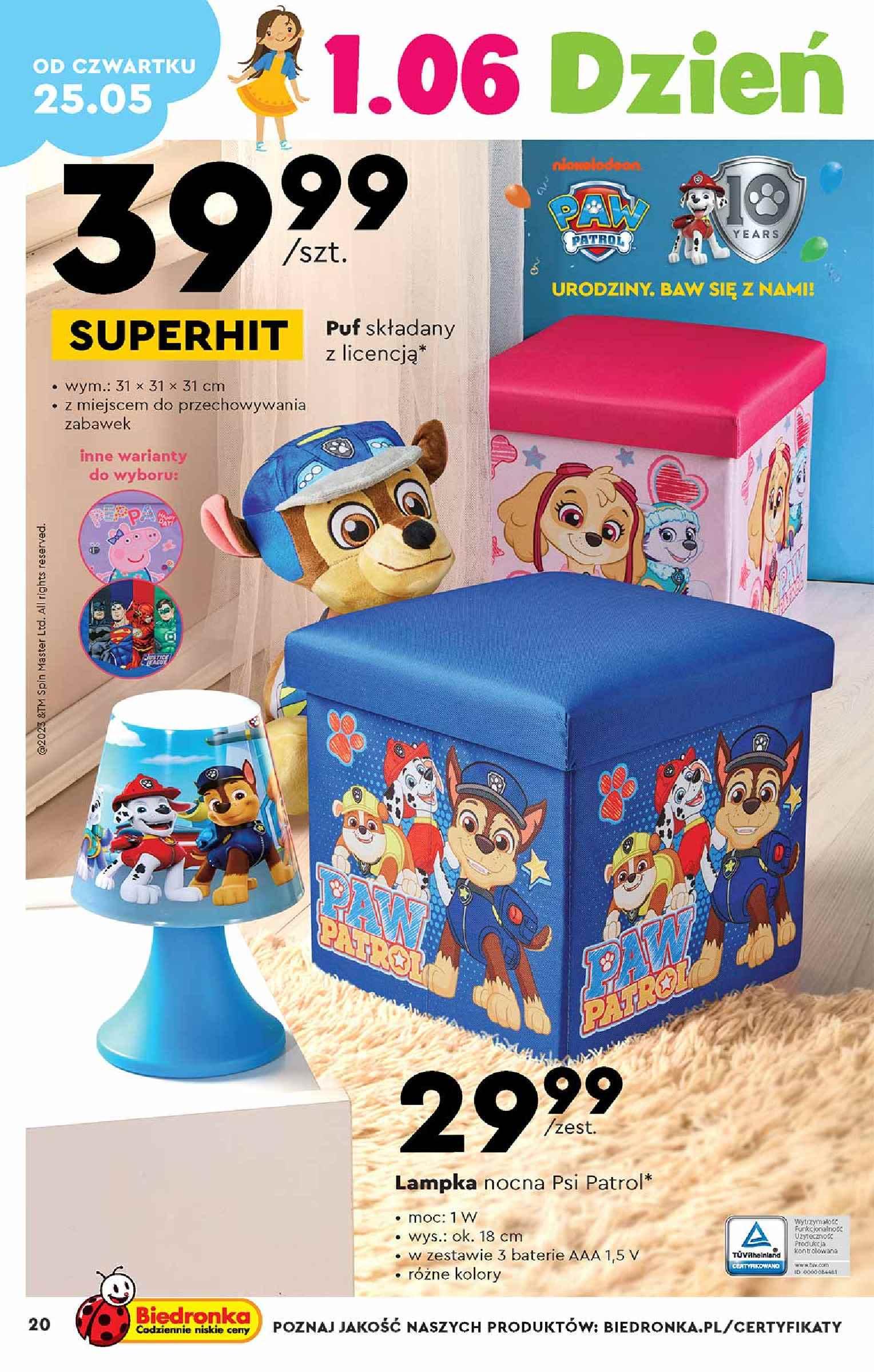 Gazetka promocyjna Biedronka str. 20