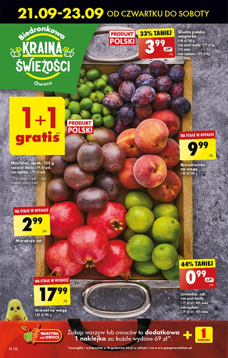 Gazetka promocyjna Biedronka str. 22