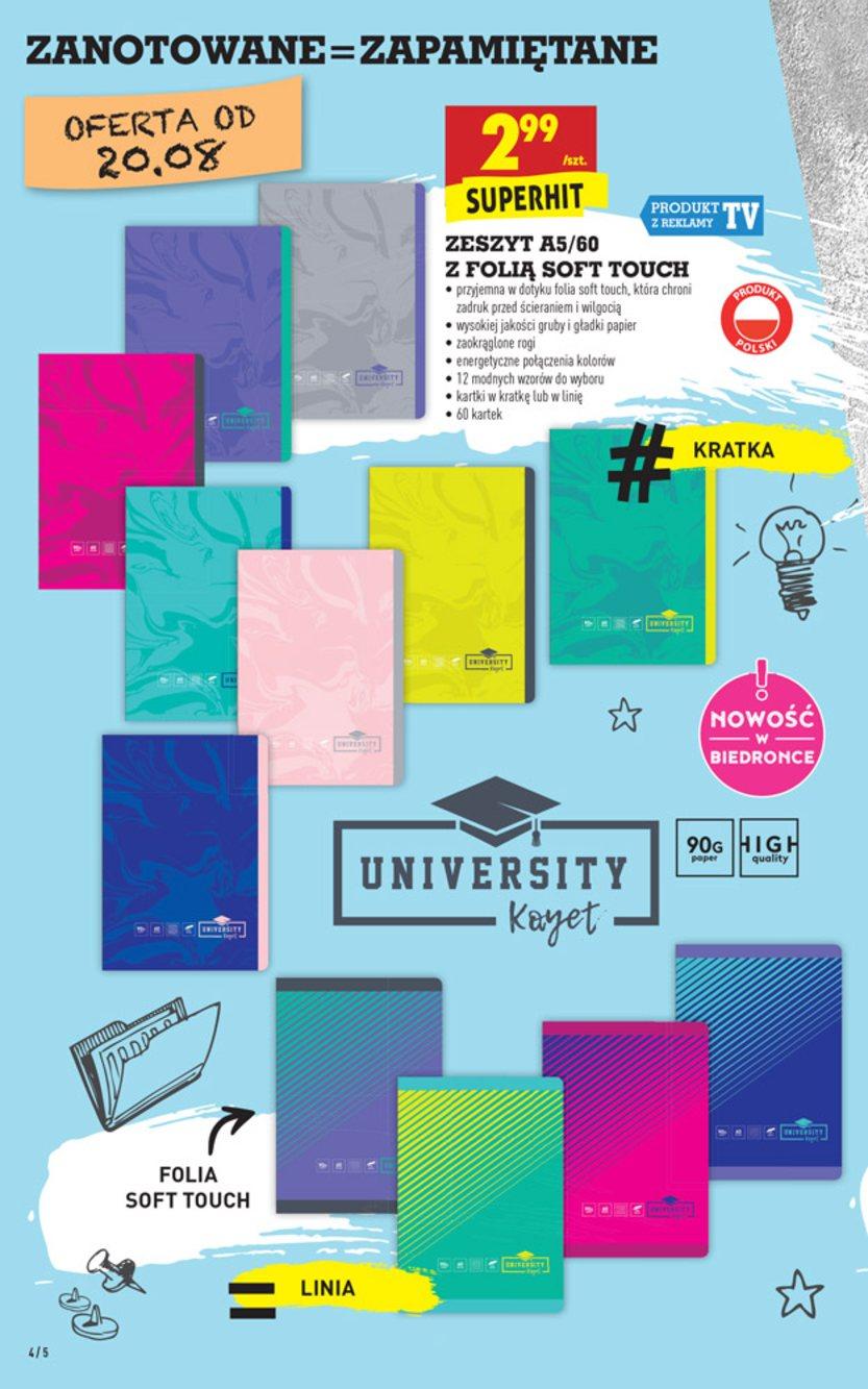 Gazetka promocyjna Biedronka str. 4