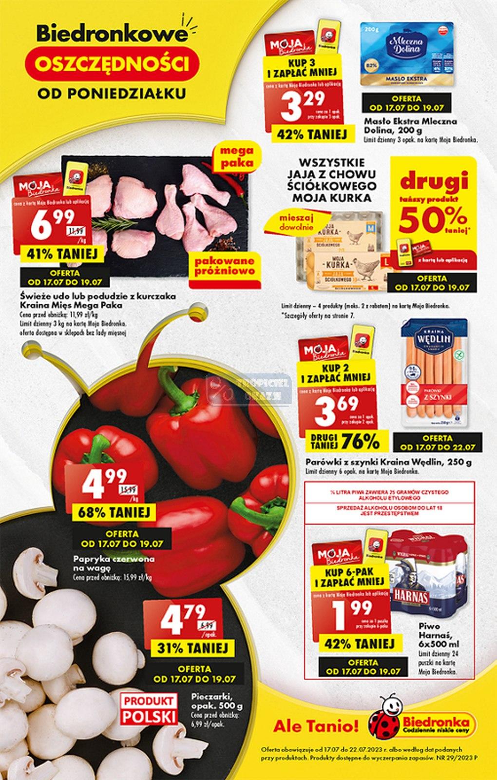 Gazetka promocyjna Biedronka str. 1