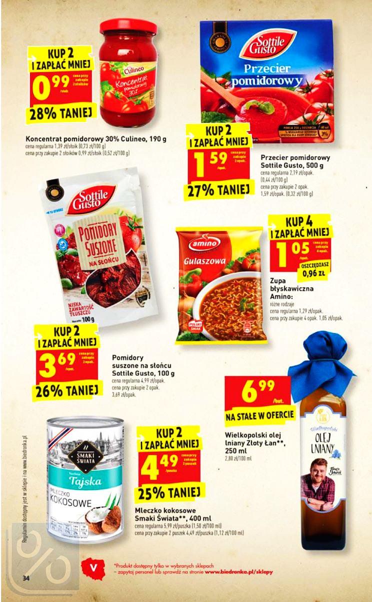 Gazetka promocyjna Biedronka str. 34