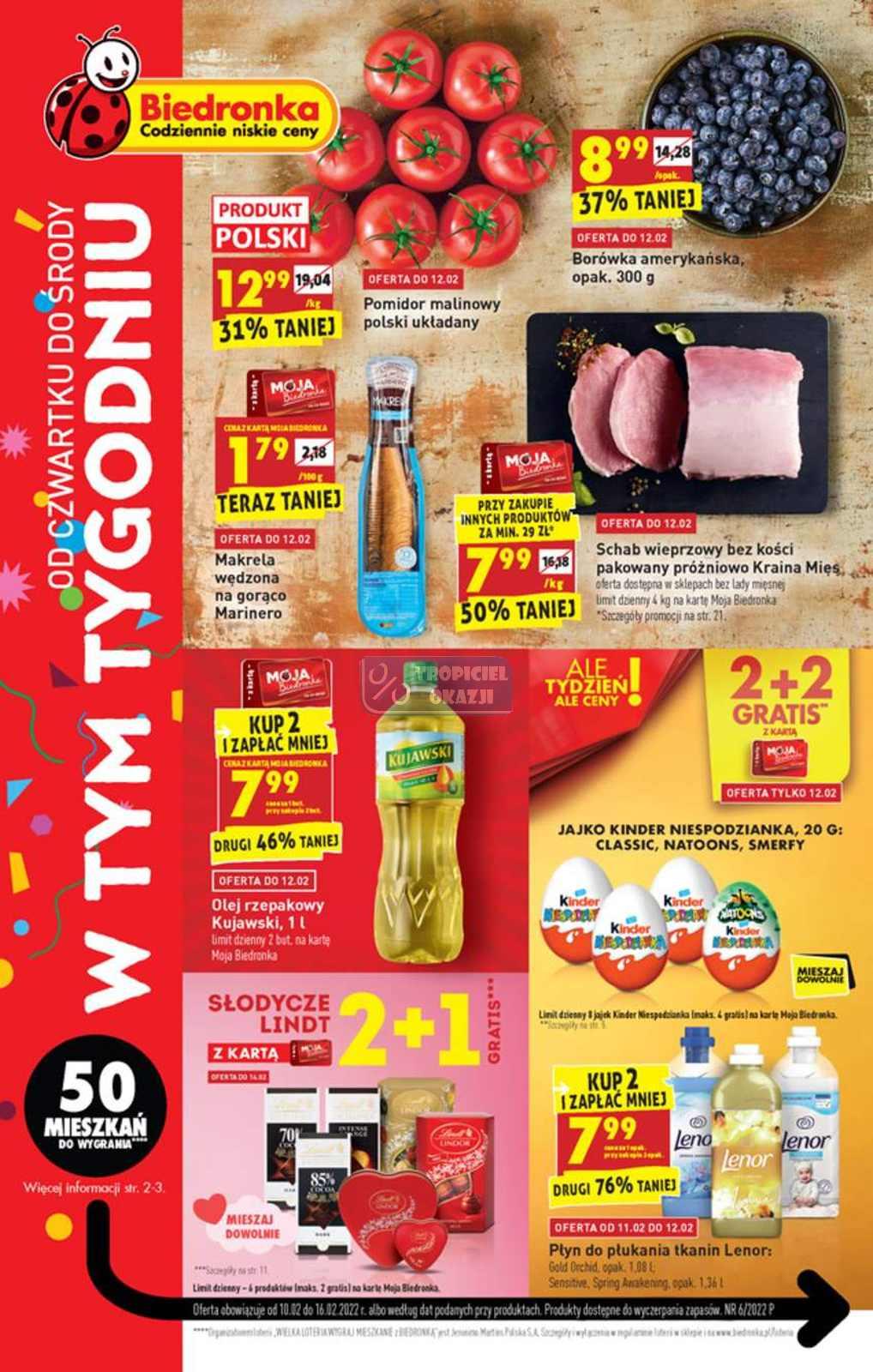 Gazetka promocyjna Biedronka str. 1