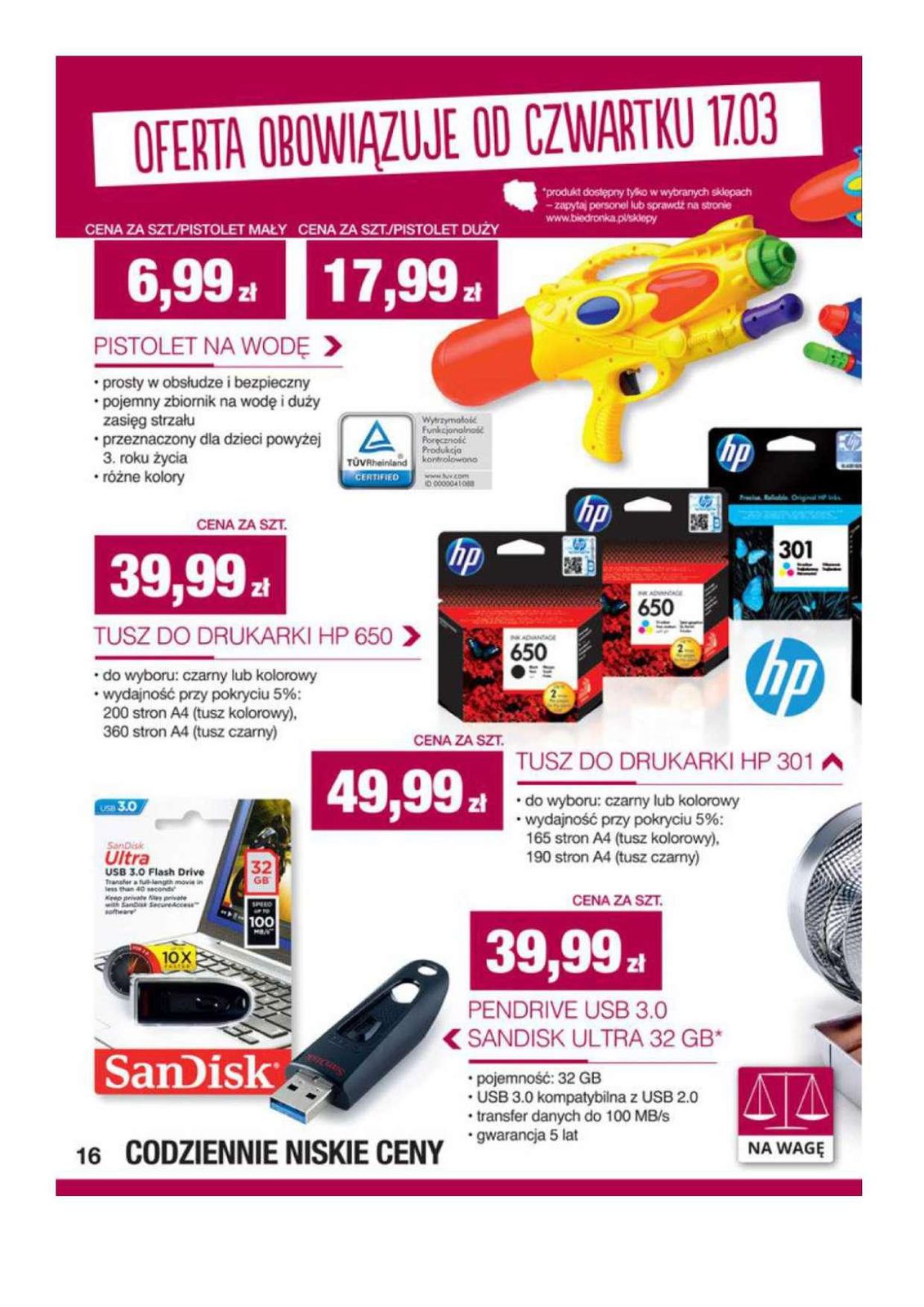 Gazetka promocyjna Biedronka str. 16