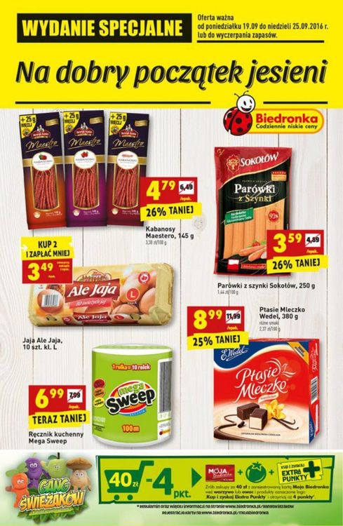 Gazetka promocyjna Biedronka str. 1